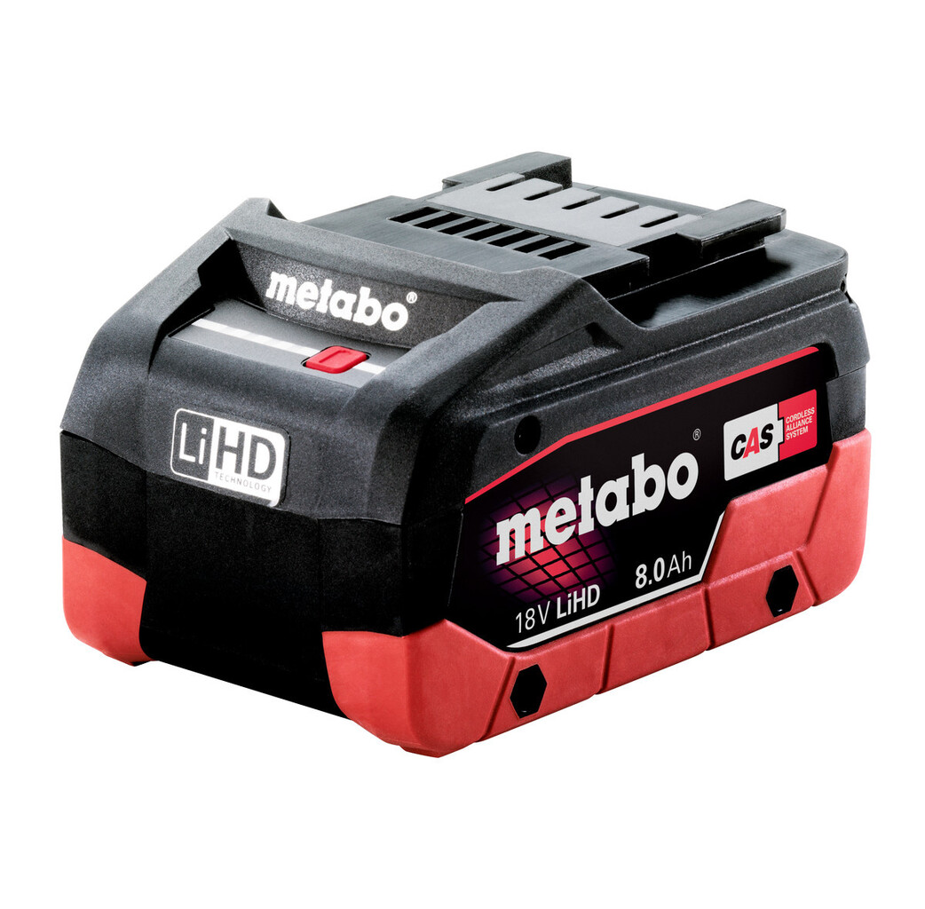 Metabo Metabo LiHD accu pack - 18V, 8.0 Ah - 625369000