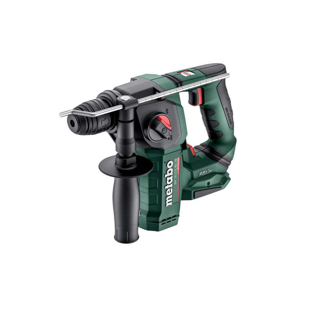 Metabo Metabo BH 18 LTX BL 16 accu boorhamer body - SDS-plus - 18V - 1.3J - koolborstelloos - Metabox 145 L - 600324840