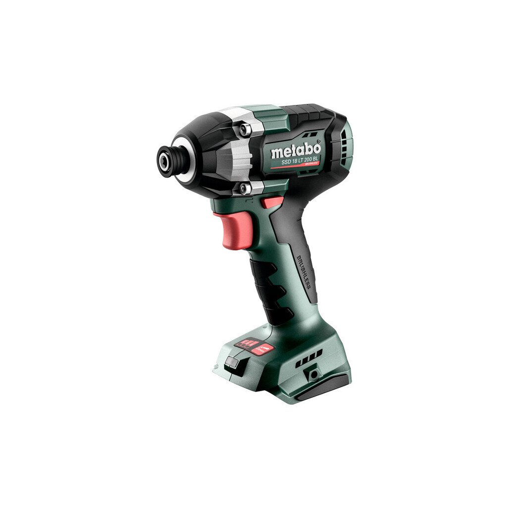 Metabo Metabo SSD 18 LT 200 BL accu slagschroevendraaier/- slagmoersleutel body - 18V - 200 Nm - koolborstelloos - Metabox - 602397840