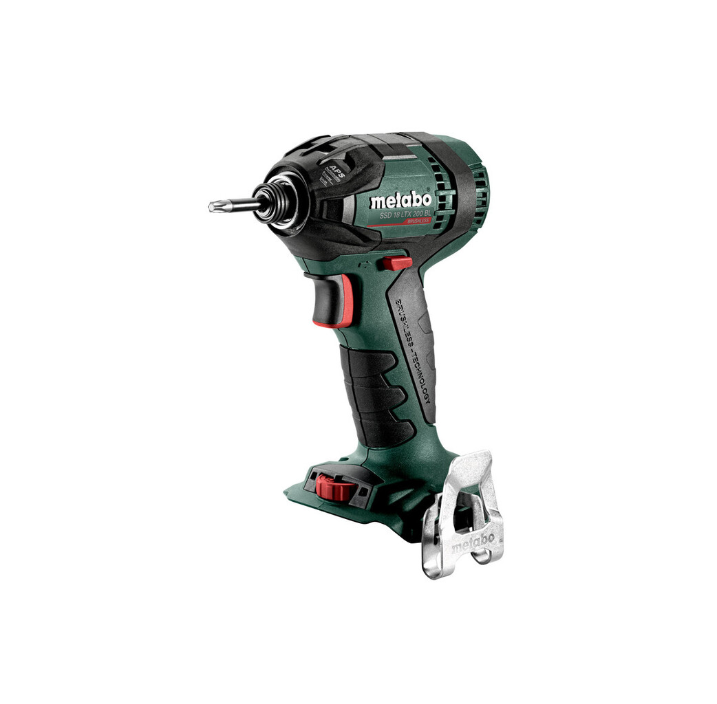 Metabo Metabo SSD 18 LTX 200 BL accu slagschroevendraaier/- slagmoersleutel body - 18V - 200 Nm - koolborstelloos - Metabox - 602396840