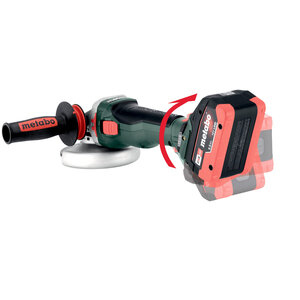 Metabo Metabo WB 18 LTX BL 15-125 QUICK accu haakse slijper body - 18V - Ø125 mm - koolborstelloos - metabox 165 L - 601730840 - 1