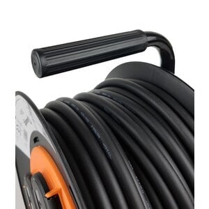 QwattPro Qwatt Pro CompactMaster kabelhaspel - 25 meter,  3x1,5 mm² - H07RN-F neopreen - 1511001 - 2