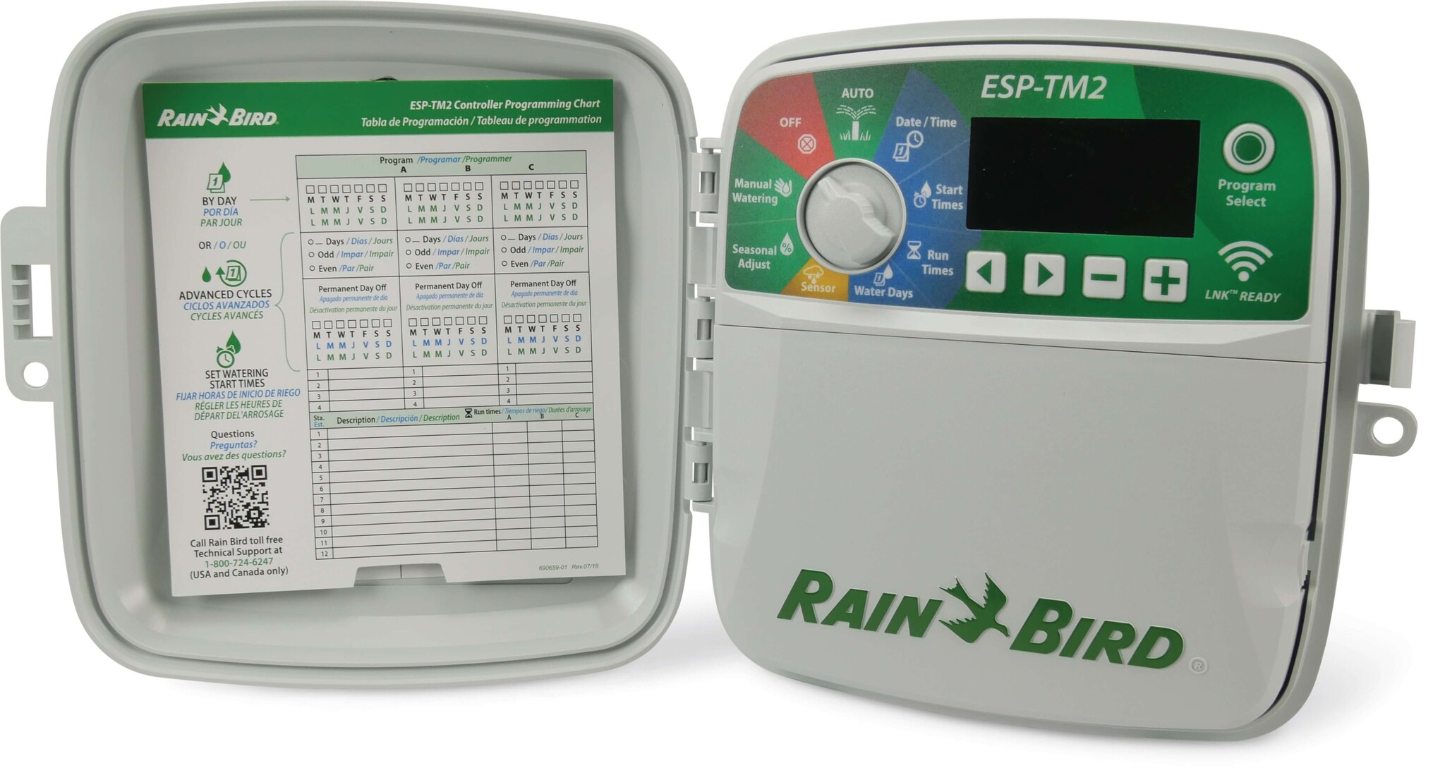 Rain Bird ESPTM2 4 stations outdoor WiFi comp