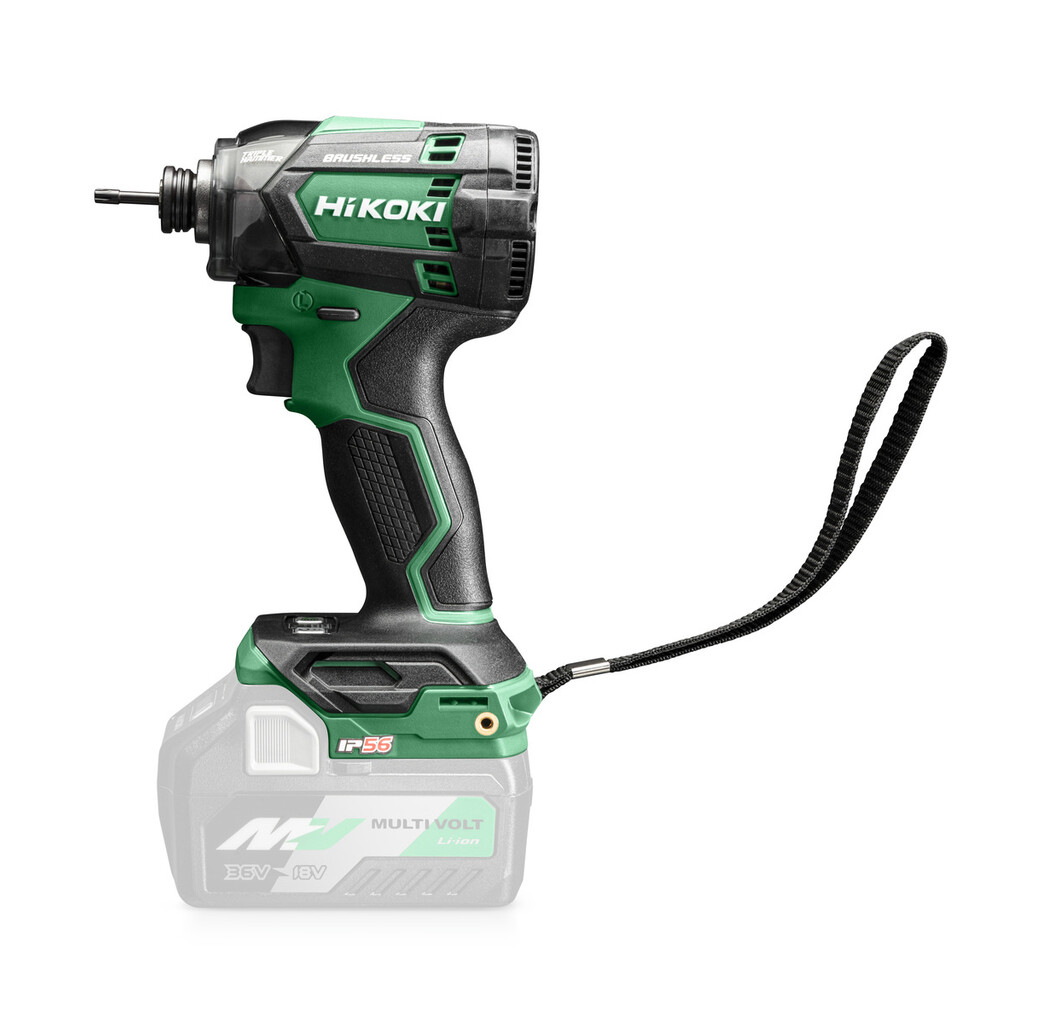 Hikoki powertools Hikoki WH18DCW4Z Accu slagschroevendraaier body - 1/4" - 18V - 210 Nm - koolborstelloos