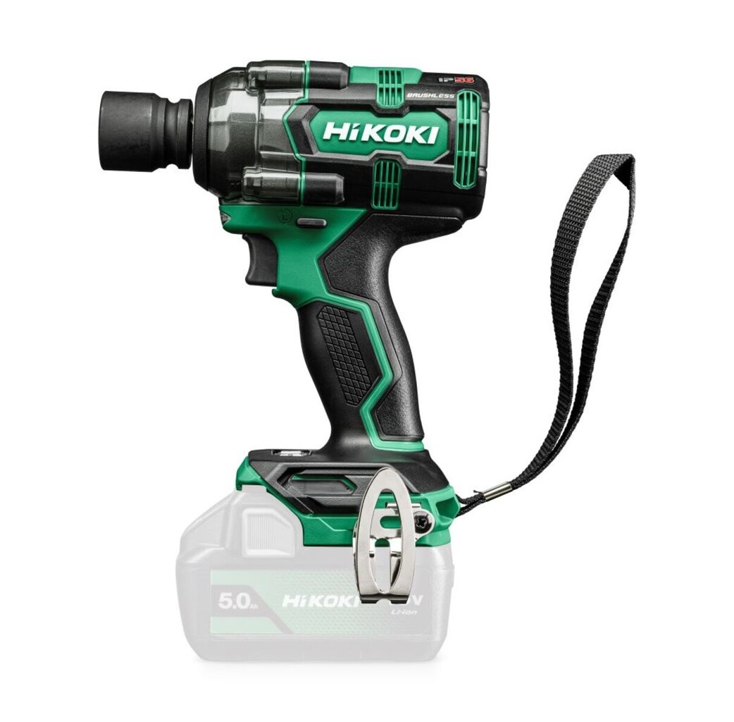 Hikoki powertools Hikoki WR18DHW2Z Accu slagmoeraanzetter body - 1/2" - 18V - 600 Nm - koolborstelloos - HSC II