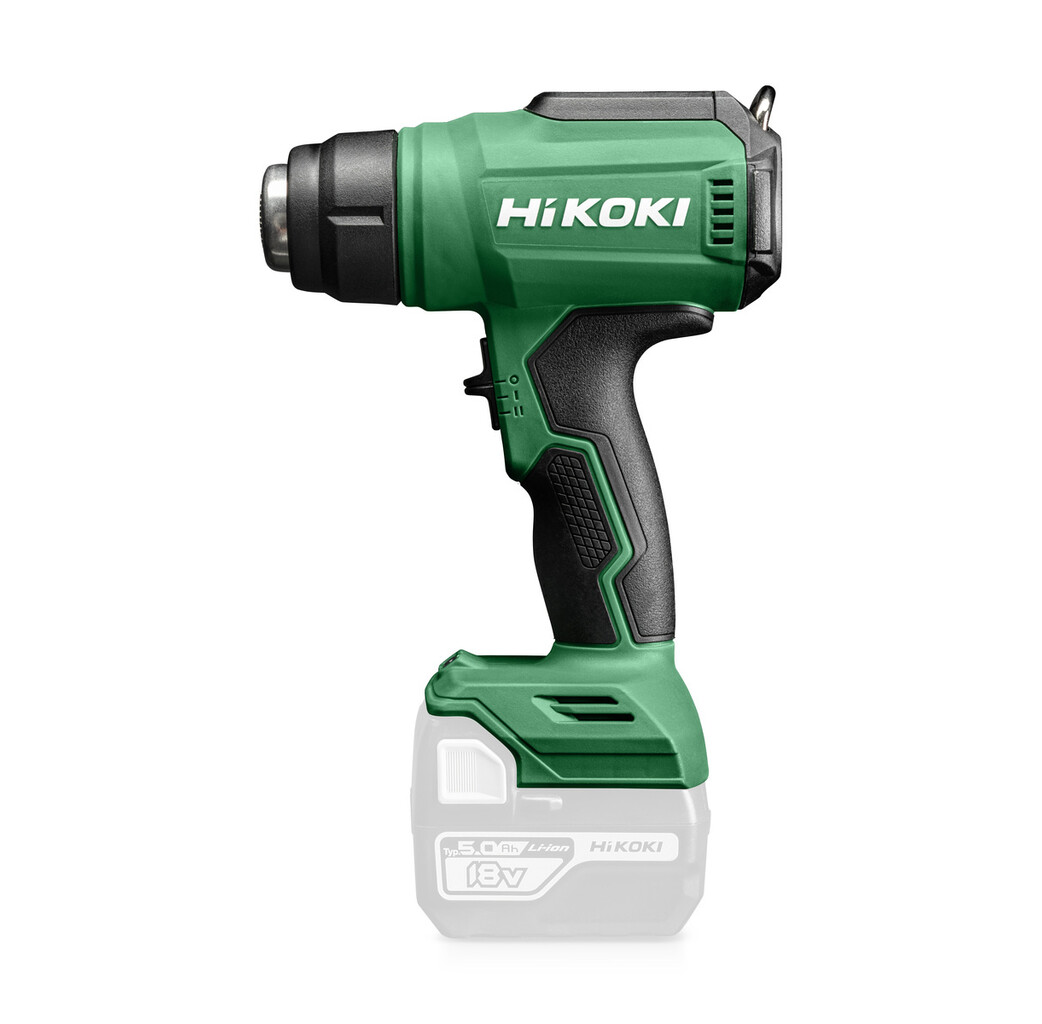 Hikoki powertools Hikoki RH18DAW4Z Accu hetelucht pistool body - 18V - max. 550°