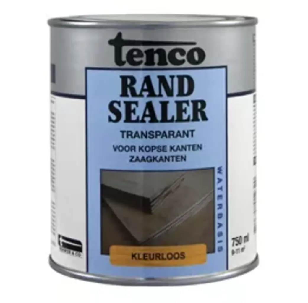 Tenco Tenco Randsealer waterbasis blank - 750 ml