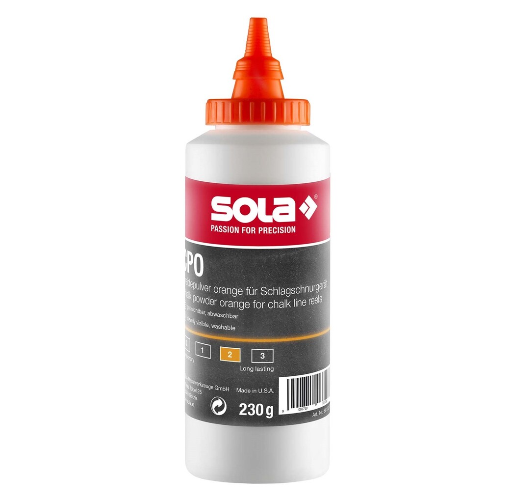 Sola Sola CPO 230 Slaglijnpoeder - oranje - 230 gram - 66152701