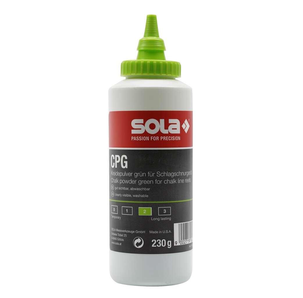 Sola Sola CPG 230 Slaglijnpoeder - groen - 230 gram - 66153101