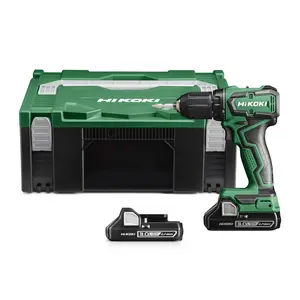 Hikoki powertools Hikoki DS18DDWRZ Accu boor- schroefmachine - 2x 18V, 2.0 Ah accu - 55 Nm - koolborstelloos - HSC II - 0