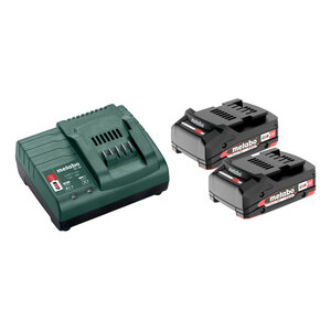 Metabo Metabo Basisset 2x 18V, 2.0 Ah accu + SC 30 lader - 685161000