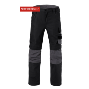 Havep workwear Havep 80229 Werkbroek Attitude - heren - Zwart/ Charcoal grijs