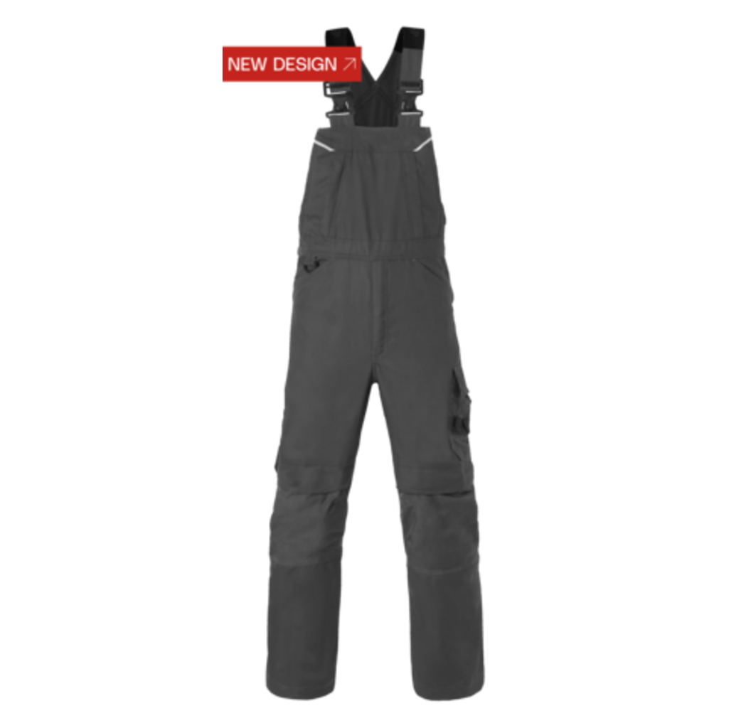 Havep workwear Havep 20195 Amerikaanse overall / bretelbroek - heren - Charcoal grijs