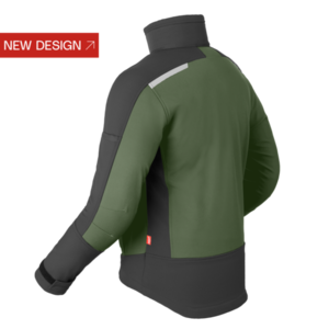 Havep workwear Havep 40145 Softshell Jas - heren - bosbouw groen / charcoal grijs - 1