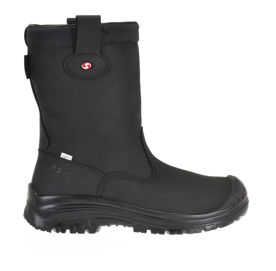 Sixton safety shoes Sixton 81156-17 Montana HDry Werklaars - zwart - S3 - wol gevoerd