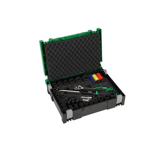 Hikoki powertools Hikoki Proline krachtdoppen set - auto bandenwissel set - 1/2" - 39-delig - 95000572 - 0