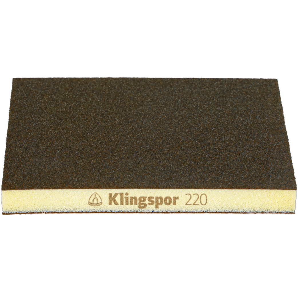 Klingspor Klingspor SW 501 TR Schuurspons - 123x96x12,5 mm - korrel 220 - 353262