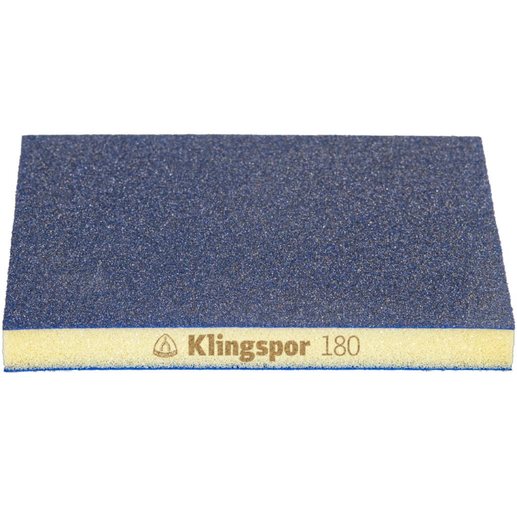 Klingspor Klingspor SW 501 TR Schuurspons - 123x96x12,5 mm - korrel 180 - 351574