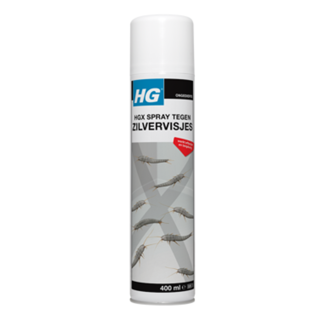 HG HGX Spray tegen zilvervisjes - 400 ml