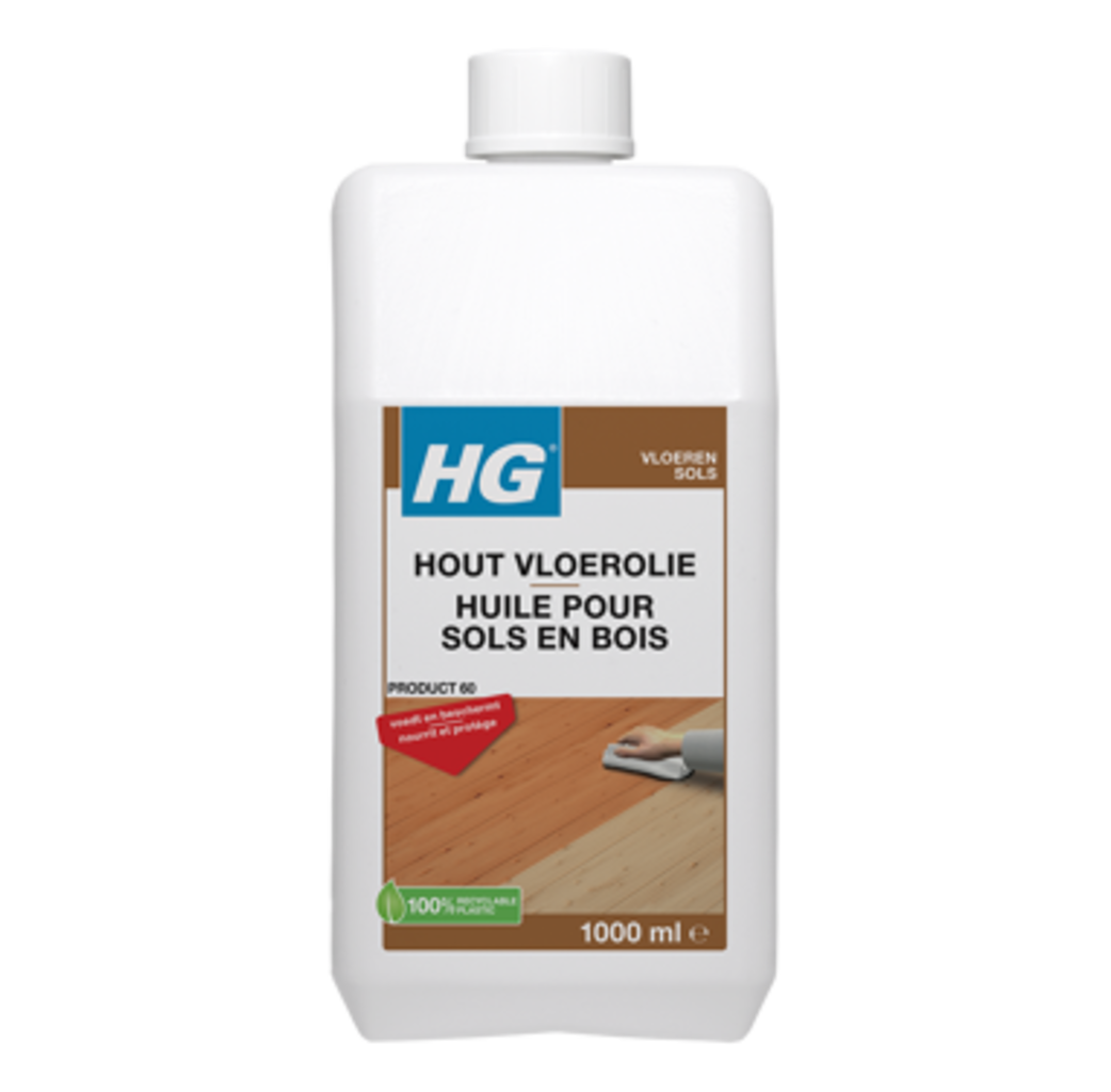 HG HG Houten vloeren vloerolie naturel nr. 60 - 1 liter