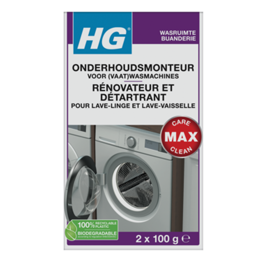 HG HG Onderhoudsmonteur voor was- en vaatwasmachines - 200 ml