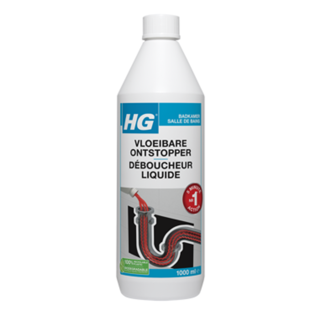 HG HG Vloeibare ontstopper - 1 liter
