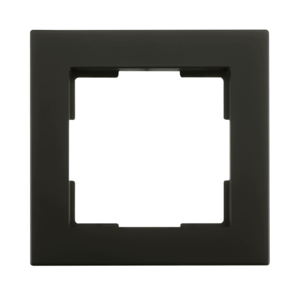 ION Industries ION V1 Afdekraam - 1-voudig - mat zwart - 80.300.120