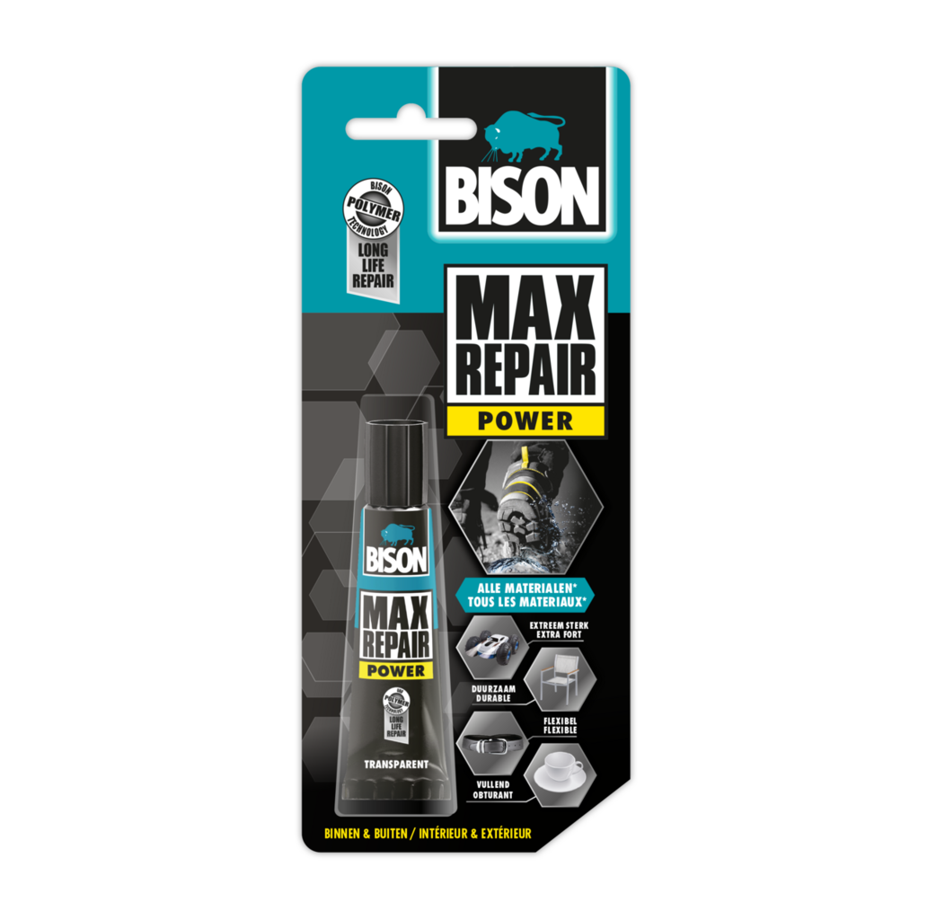 Bison Bison Max Repair Power lijm - 8 gram - tube - 6309243
