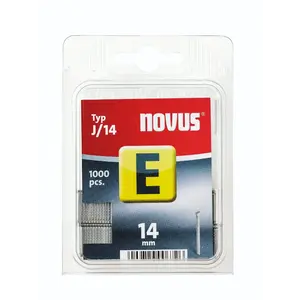 Novus Novus Nagels (spijkers) E J/14 mm SB - 1000 stuks - 044-0073 - 0