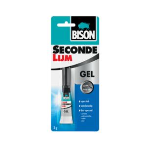 Bison Bison Secondelijm gel - 3 gram - tube - 1490269