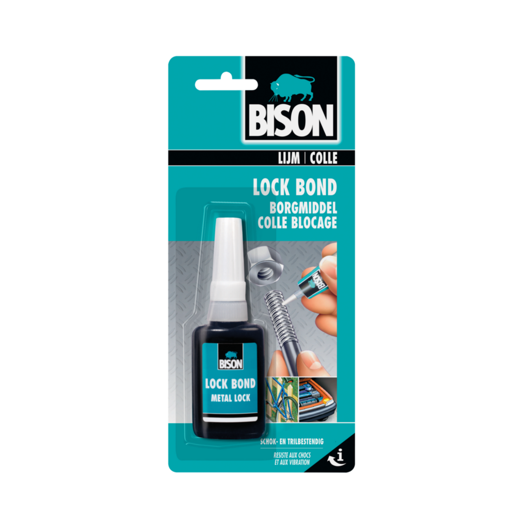Bison Bison Kombi Metaal epoxylijm - 24 Bison Lock Bond borgmiddel - 10 ml - 1490404ml - 6305951 - Copy