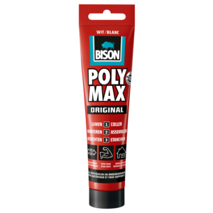 Bison Bison POLY MAX® Original montagekit - wit - 165 gram - tube - 6300466 - 0