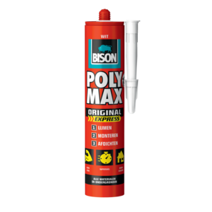 Bison Bison POLY MAX® Express montagekit - wit - 425 gram - koker - 6306503