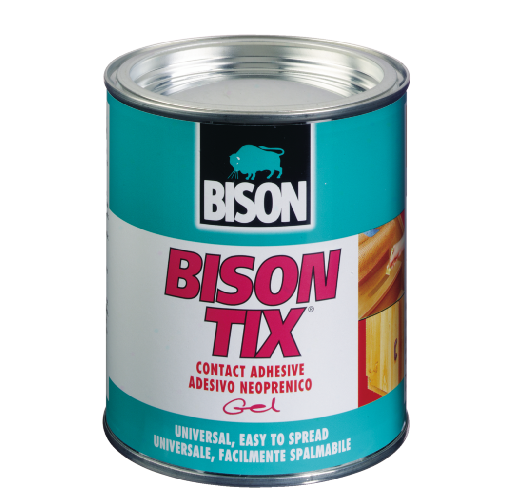 Bison Bison TIX® contactlijm met spatel - 250 ml - blik - 1305250