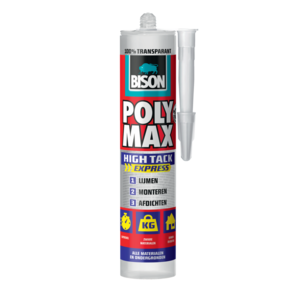 Bison Bison POLY MAX® High Tack Express - transparant - 300 gram - koker - 6311911 - 0