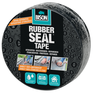 Bison Bison Rubber Seal tape - 7,5 cm x 5 meter - 6313100 - 0