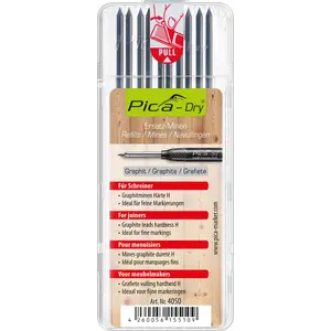 Pica Pica Dry 4050 Navulling tbv 3030 potlood - grafiet - 10 stuks