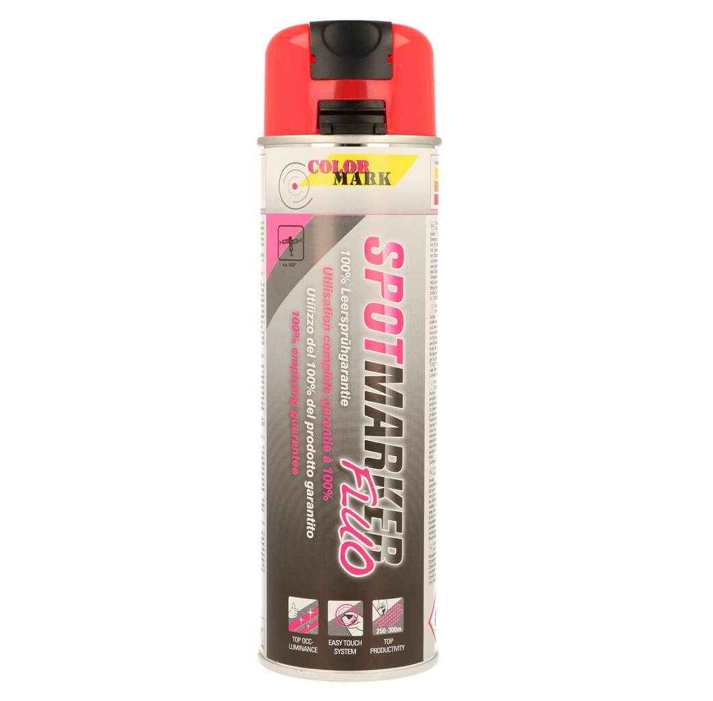 Colormark Colormark Spotmarker Fluo - fluor rood - 500 ml - 201486
