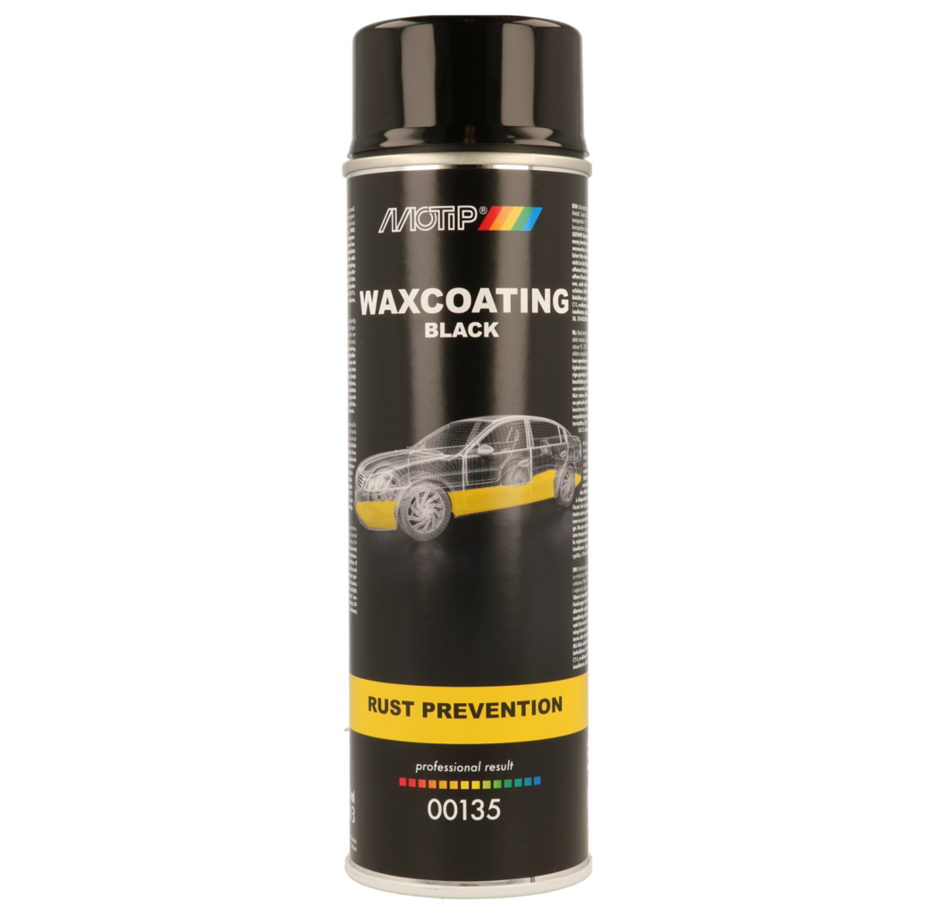 Motip Motip Anti roest waxcoating spray - zwart - 500 ml - 00135