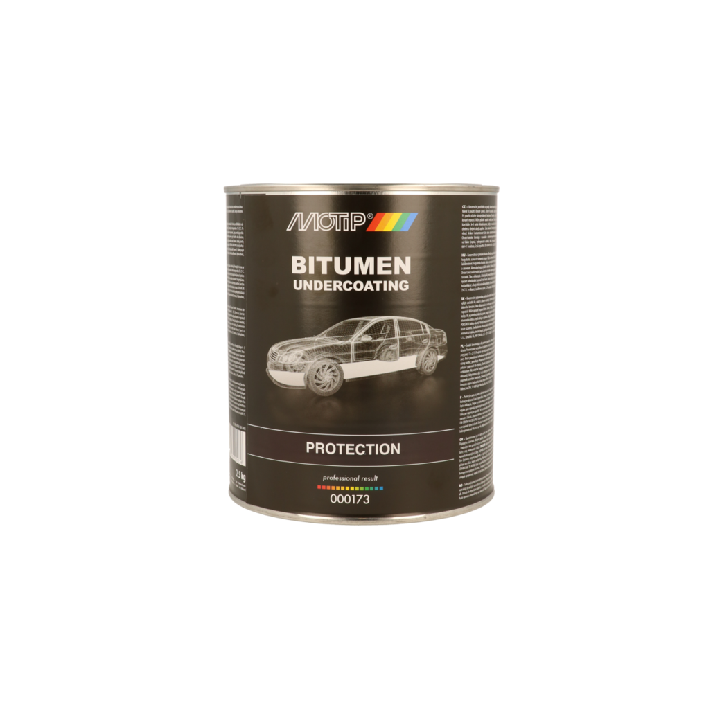 Motip Motip Bitumen undercoating - zwart - 1,3 kg - 000016