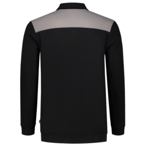 Tricorp Workwear Tricorp 302004 Polosweater Bicolor Naden - Black-Grey - 1