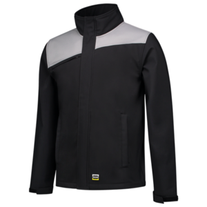 Tricorp Workwear Tricorp 402021 Softshell jas Bicolor Naden - Black-Grey - 2