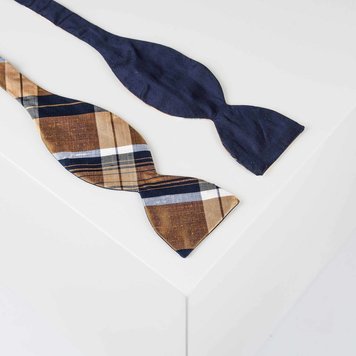 THEBOWKNOT by Gentleman´s Agreement Fliege aus Dupionseide | THEBOWKNOT