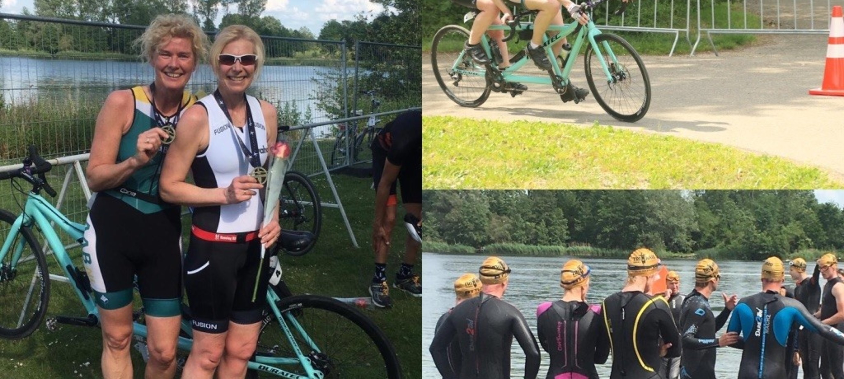 Hoe kom je op het idee om als slechtziende mee te doen aan het NK Para-triathlon?