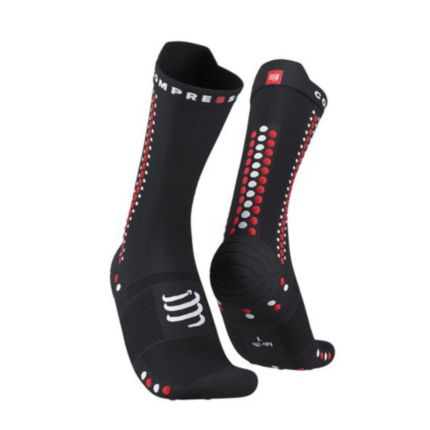 Compressport | Pro Racing Socks V4 | Bike | Black/Red