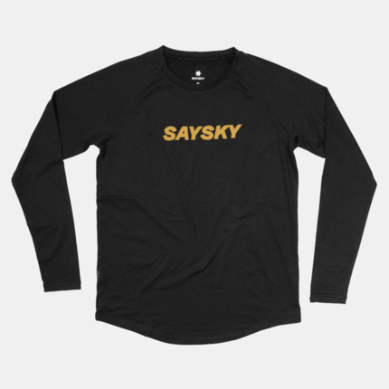 Saysky | Logo Pace Long Sleeve | Heren | Black