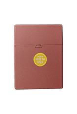 Sigarettendoosje 30 stuks push bordeaux rood