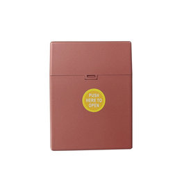 Sigarettendoosje 30 stuks push bordeaux rood