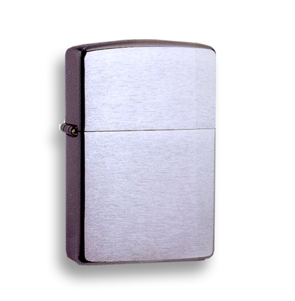 Zippo Chrome Brushed Lighter