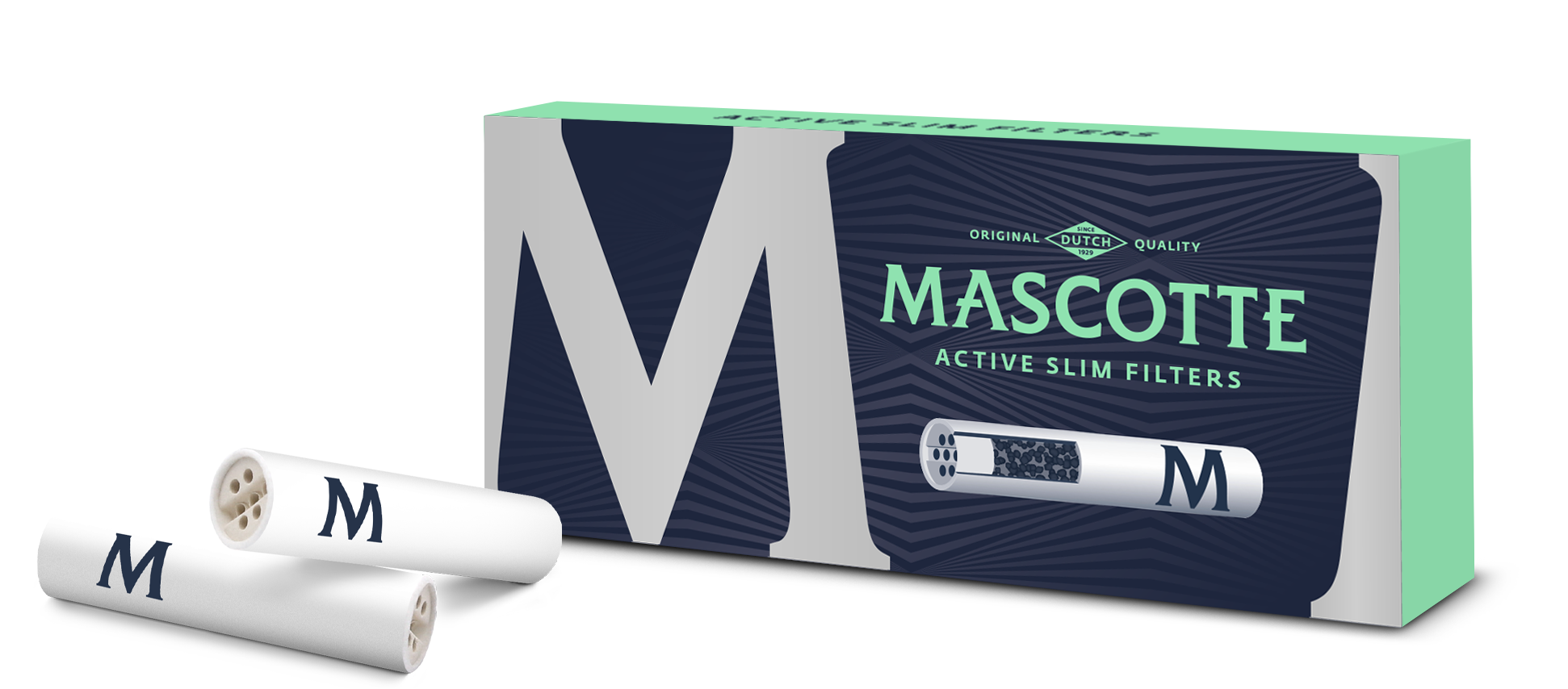 Mascotte Mascotte Active Slim Filters 10 stuks/doosje